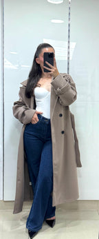 Trench long oversize