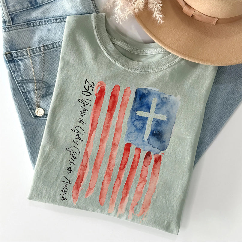 250 Years Of God's Grace On America T-shirt