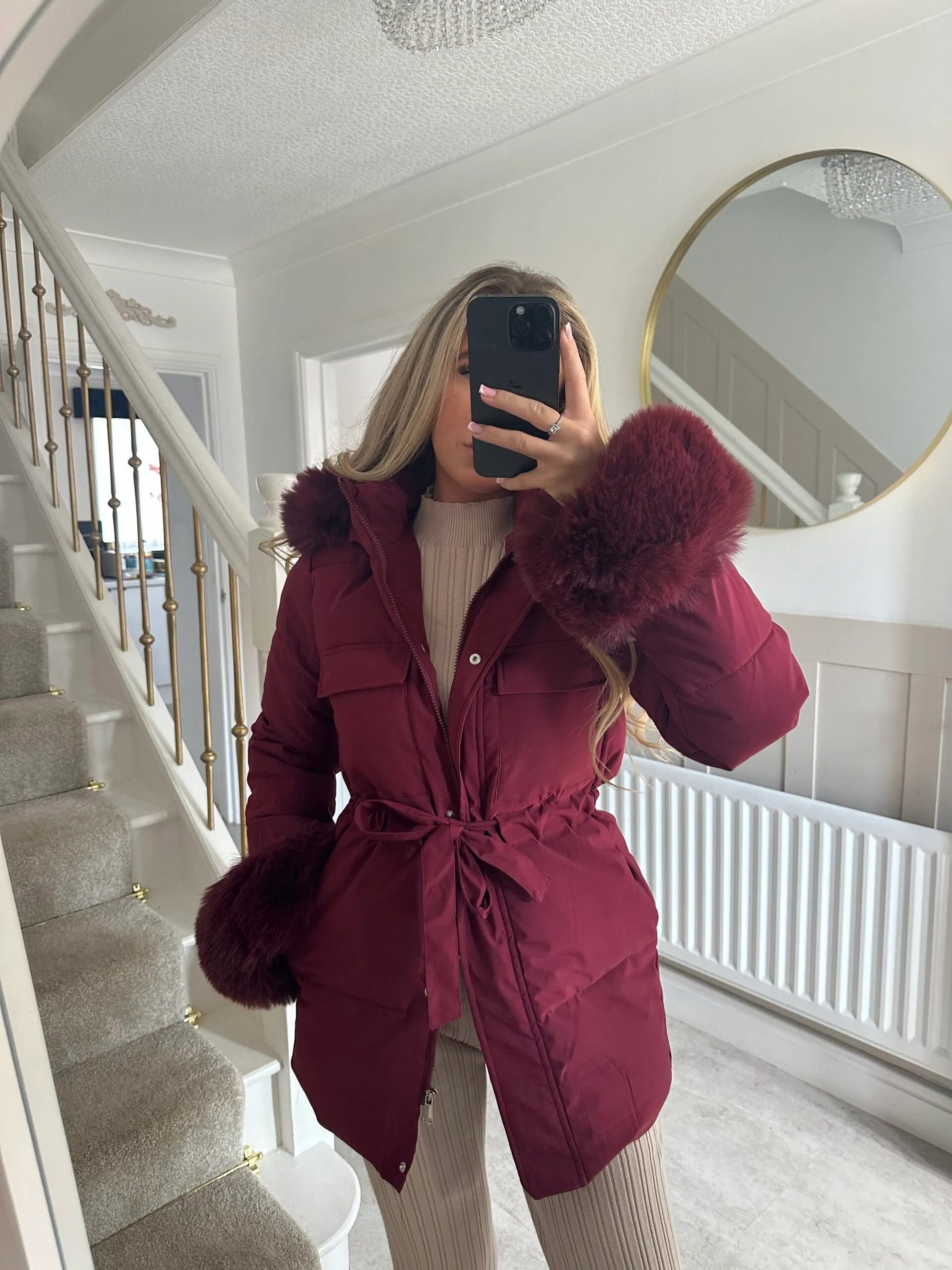 Faux Fur Coat