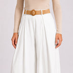 [2026.COUTURE] Pantaloni In Cotone Con Pince