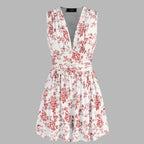 Women's Spring/Summer Sleeveless V-Neck Romper
