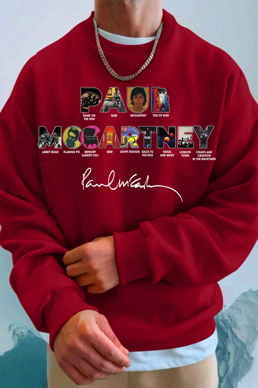 Paul Mccartney Sweatshirt