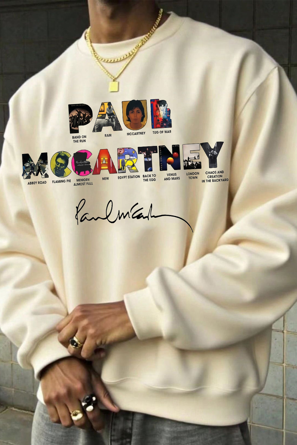 Paul Mccartney Sweatshirt