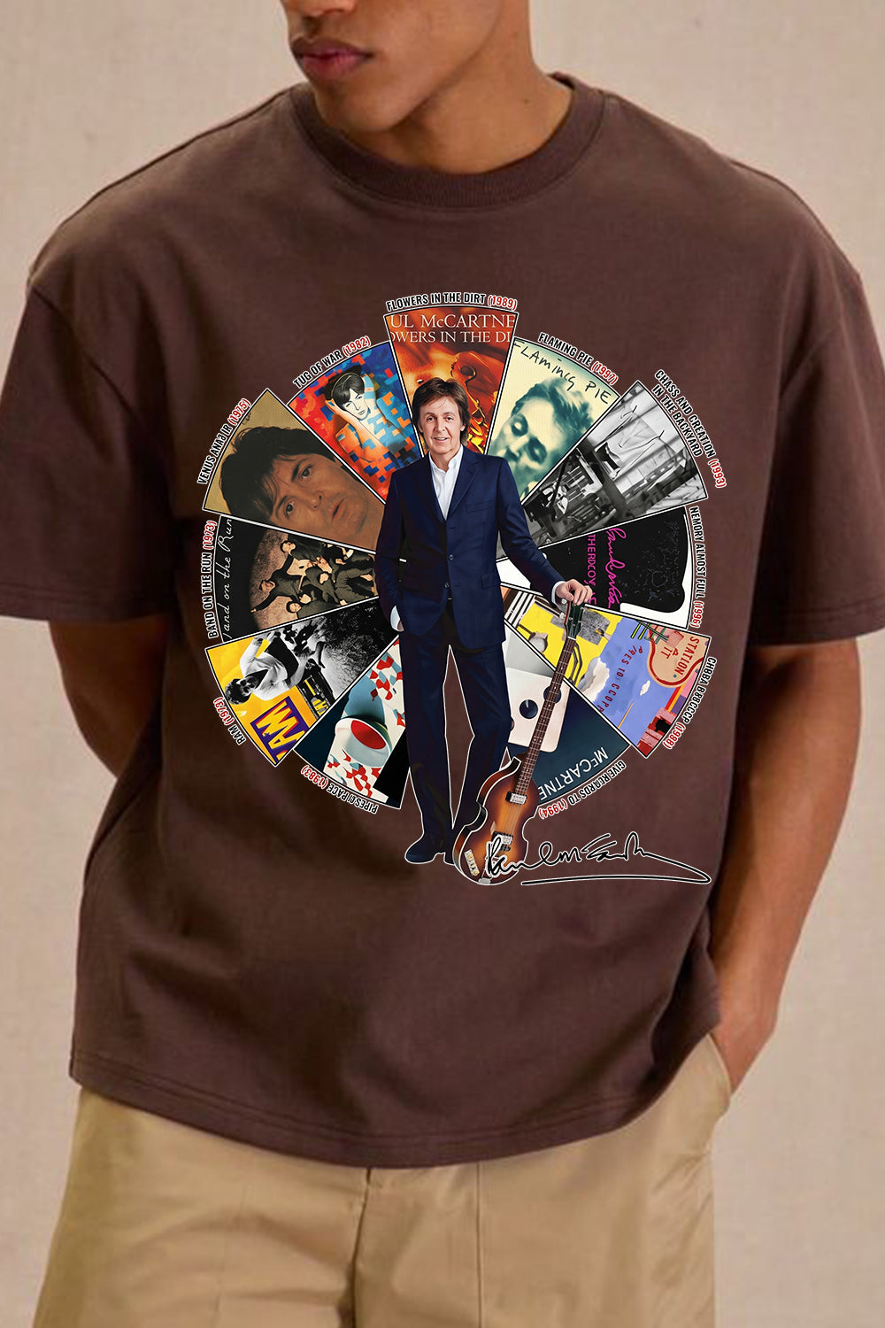 Paul McCartney Not Just Album Tee For Men