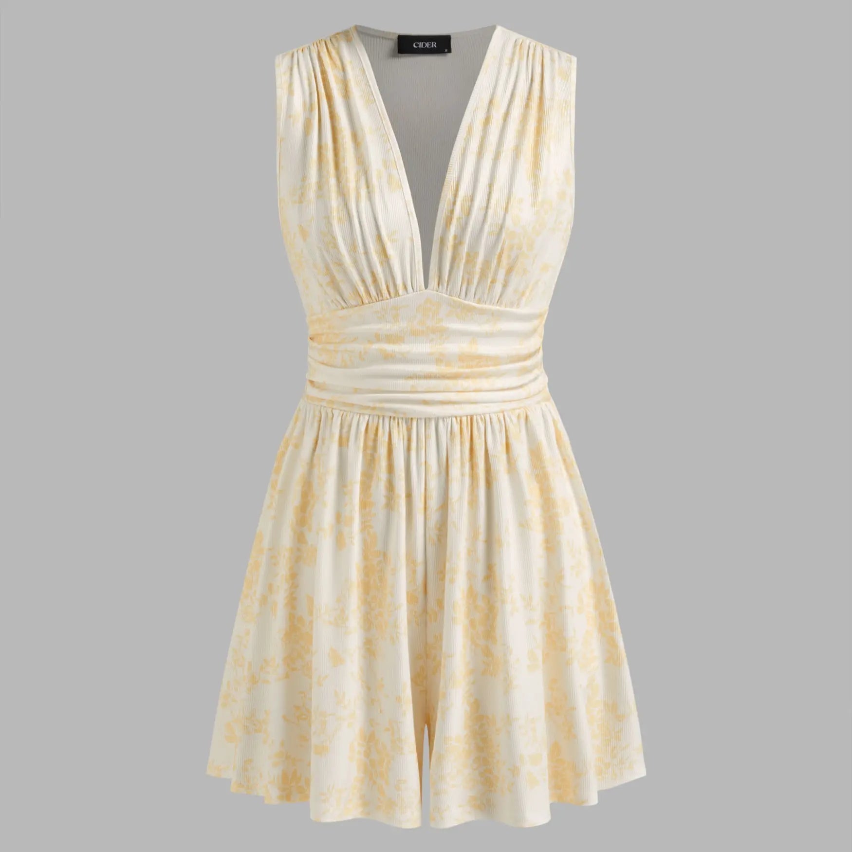 Women's Spring/Summer Sleeveless V-Neck Romper
