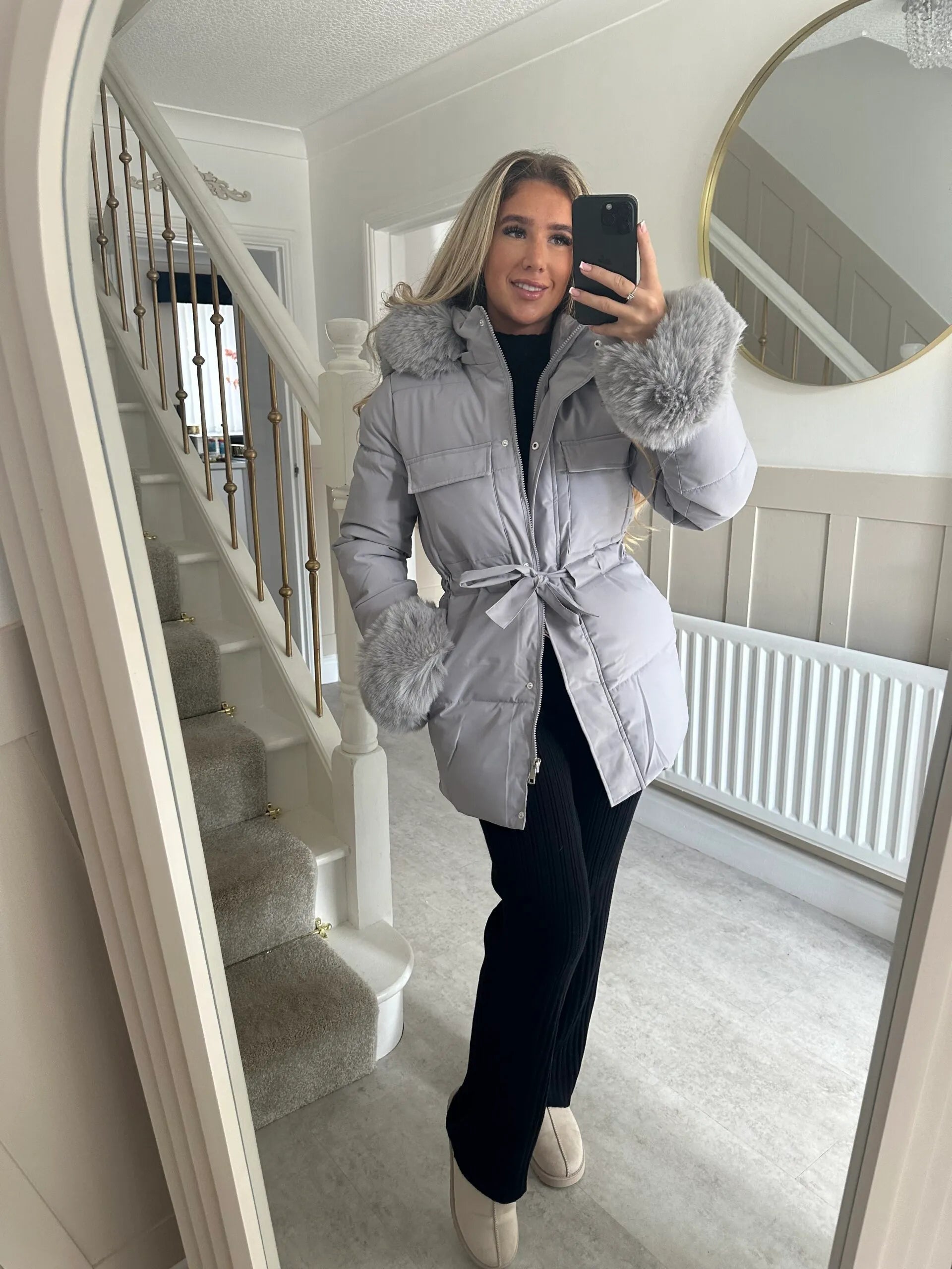 Faux Fur Coat