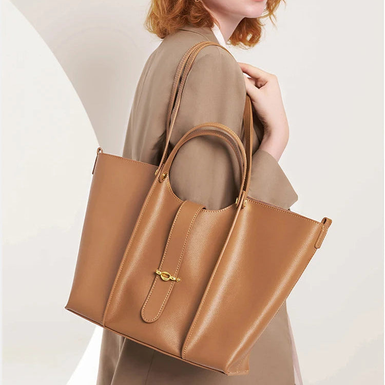 Women’s Luxury Genuine Leather Handbag Vintage Designer