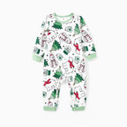 Christmas Pajamas Soft & Stretchy Family Matching  Long Sleeve Sets MAMA&DADA Patterned Sleepwear for Women Men Couples Adult Kids,Cute Pajama,Cozy Pajamas ,Flame Resistant,autumntok,wintertok,BFCM Early Bird