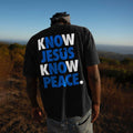 Know Jesus Know Peace Printed Men's T-shirt