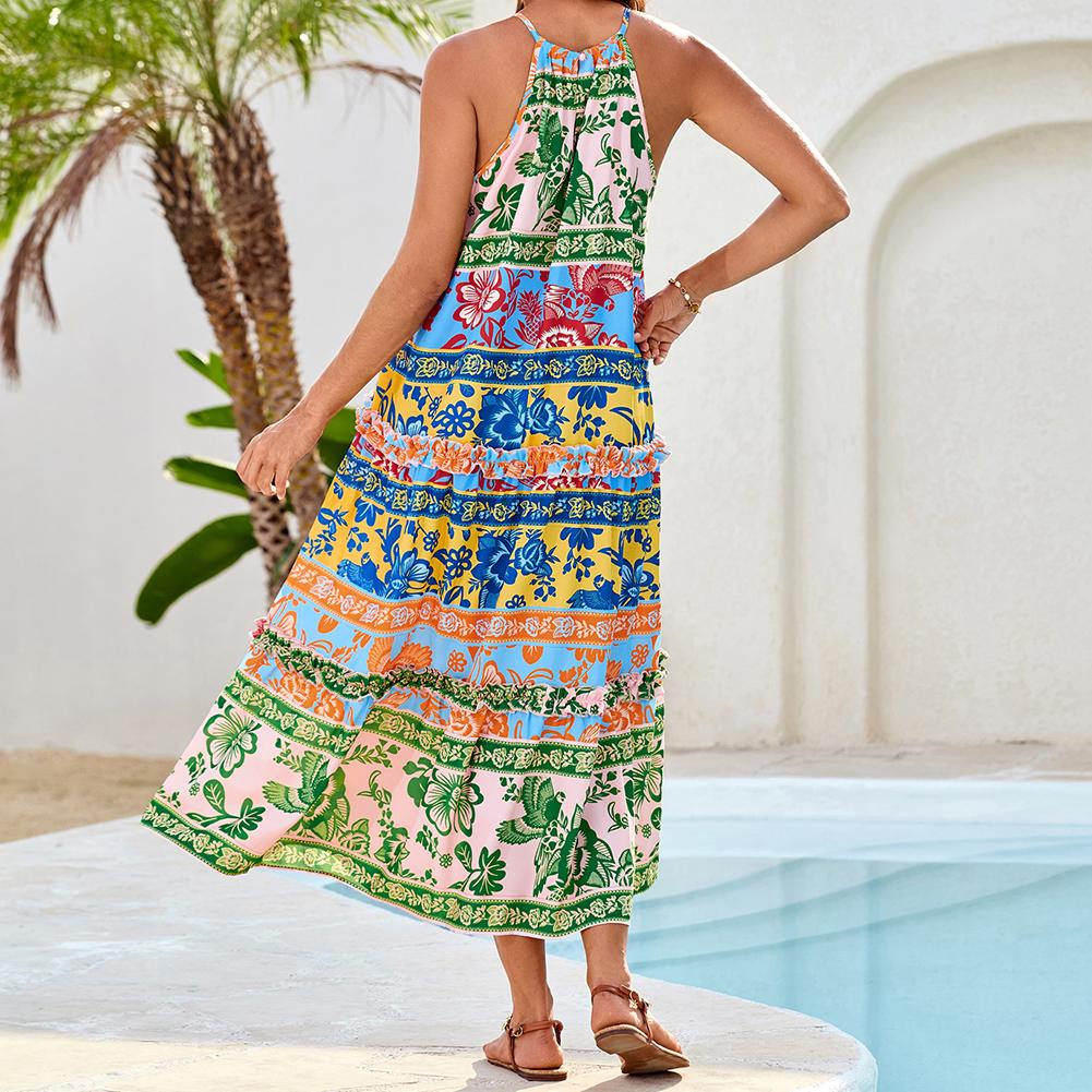 Floral Dress, Boho Casual Style, Summer Daily Look