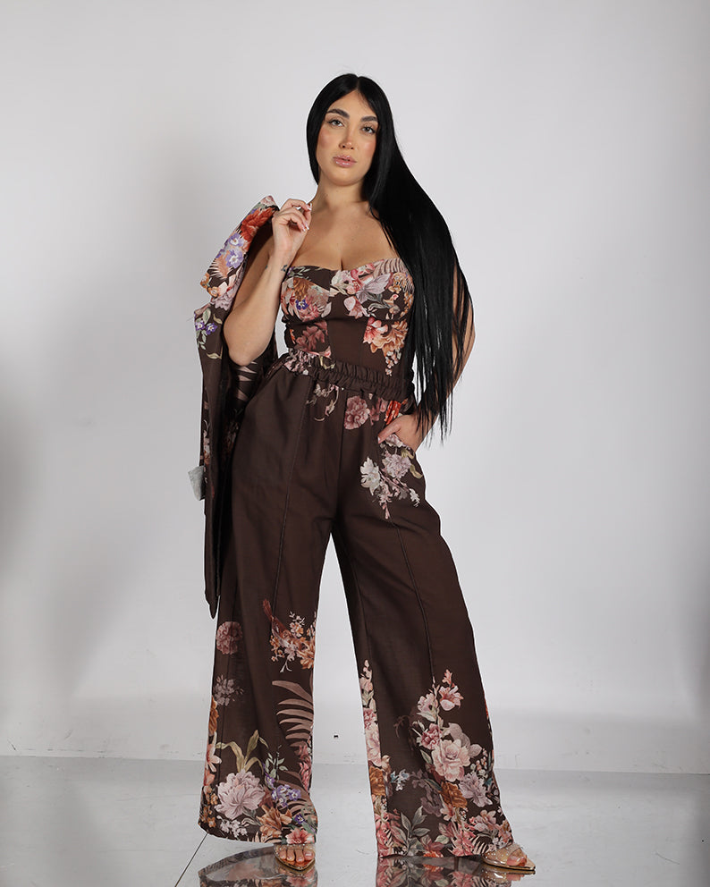 Tailleur 3pz Floreale
