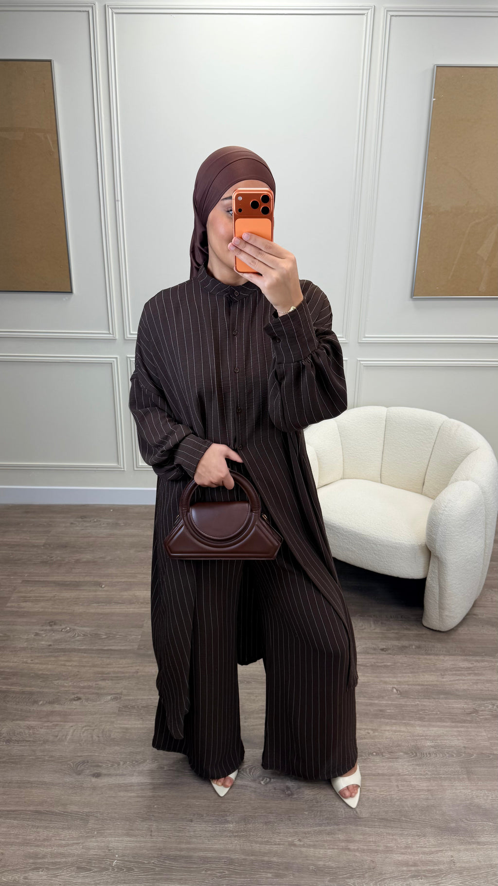 Ensemble Pantalon à RAYURE SANTORINI