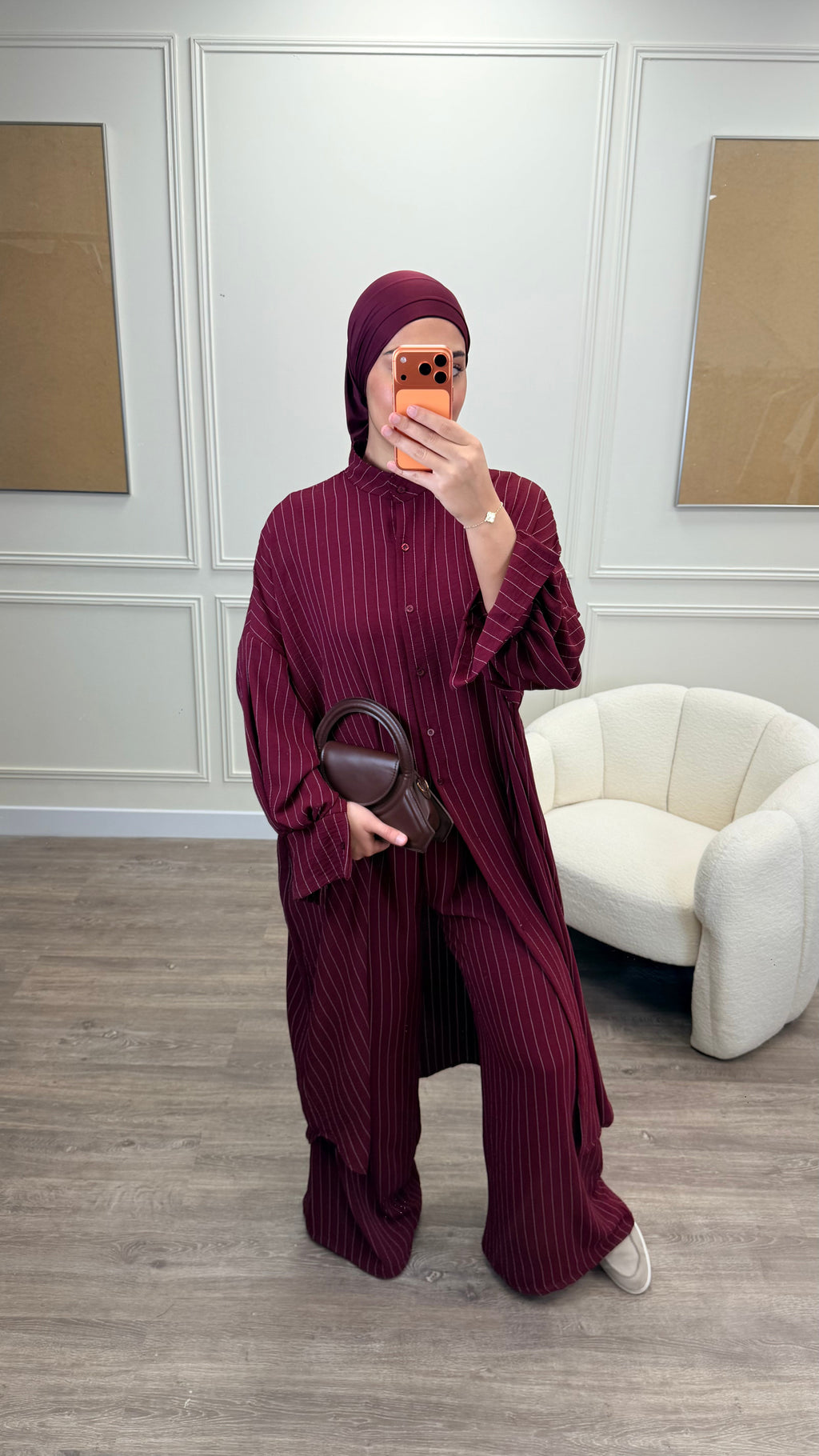 Ensemble Pantalon à RAYURE SANTORINI