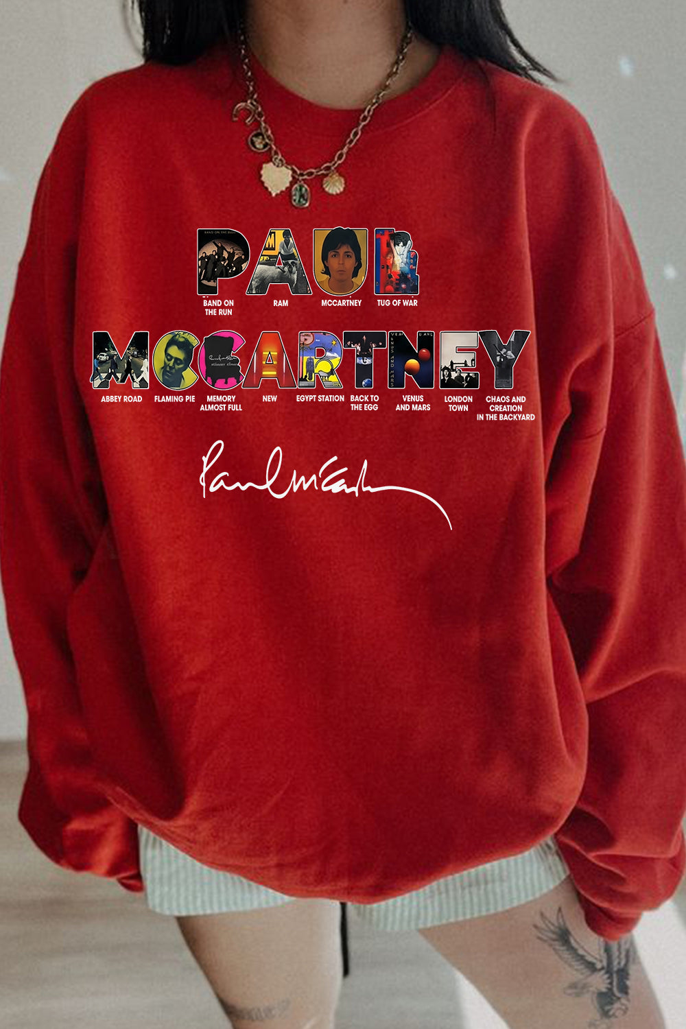 Paul Mccartney Women Sweatshirt