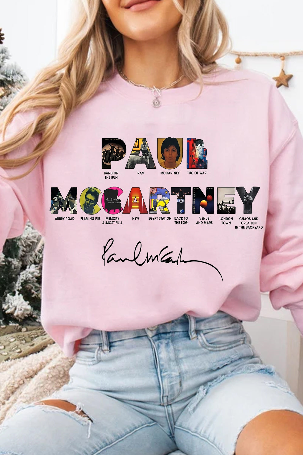 Paul Mccartney Women Sweatshirt