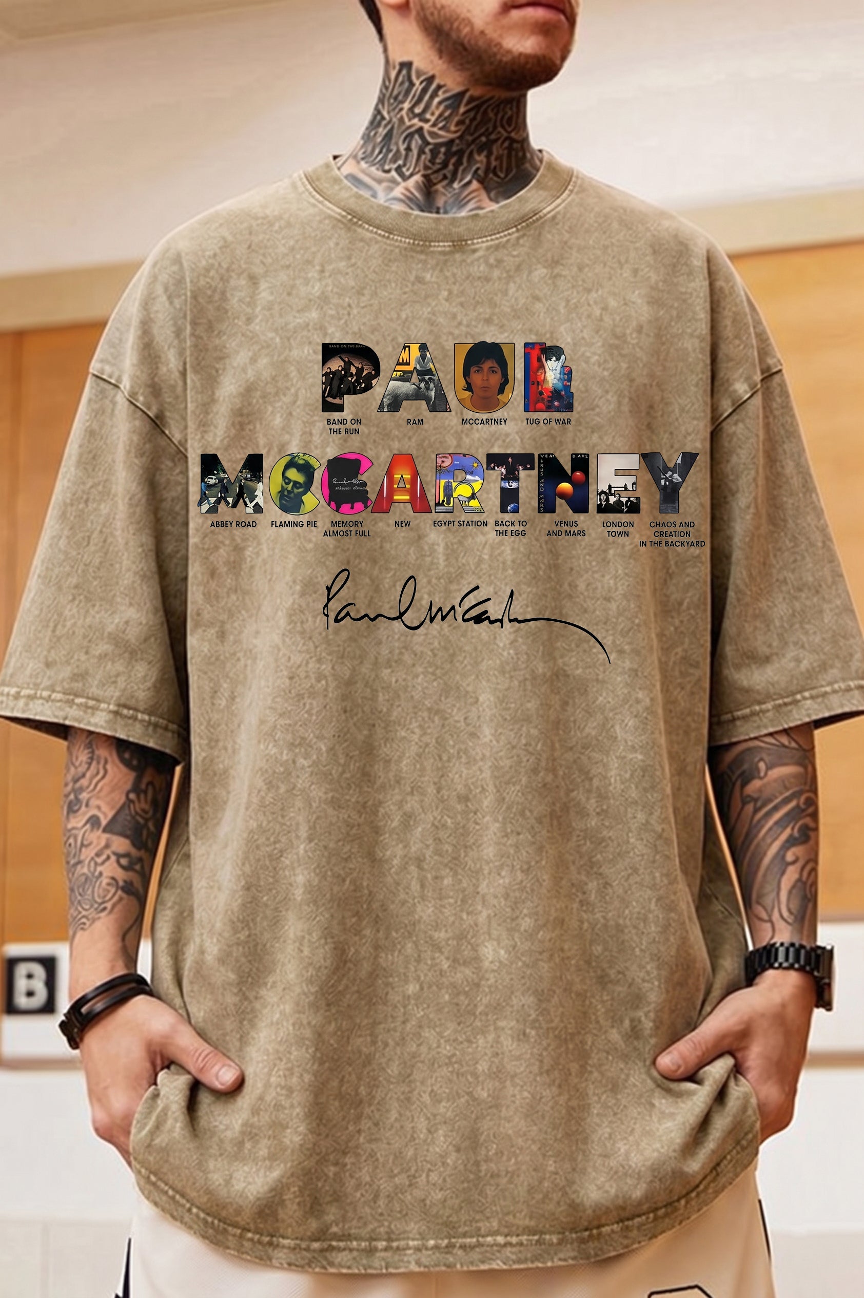 Paul Mccartney Washed Cotton Tee