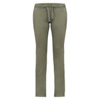 Sea green zip-up slim-fit sportswear set, two-piece set including top and trousers.