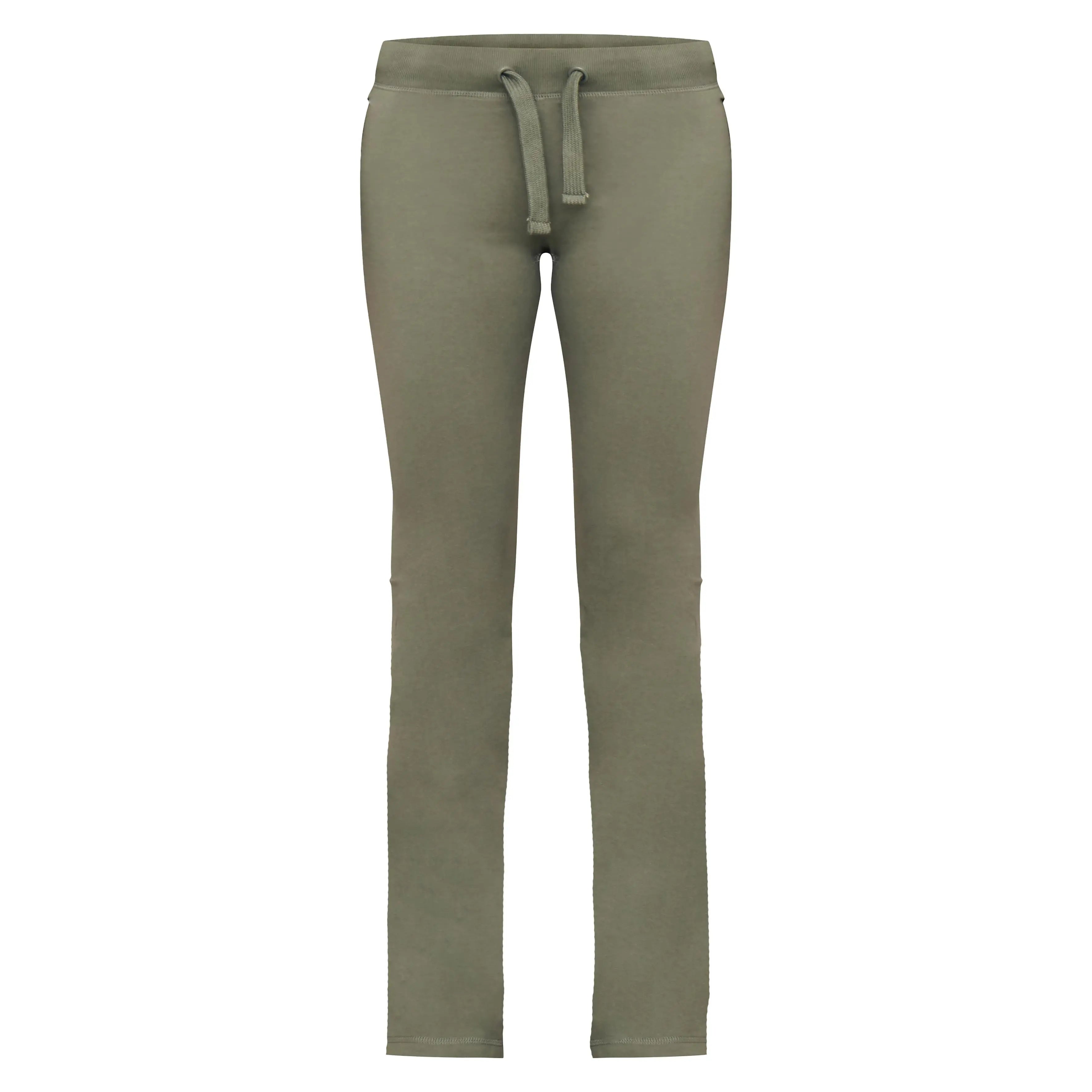 Sea green zip-up slim-fit sportswear set, two-piece set including top and trousers.