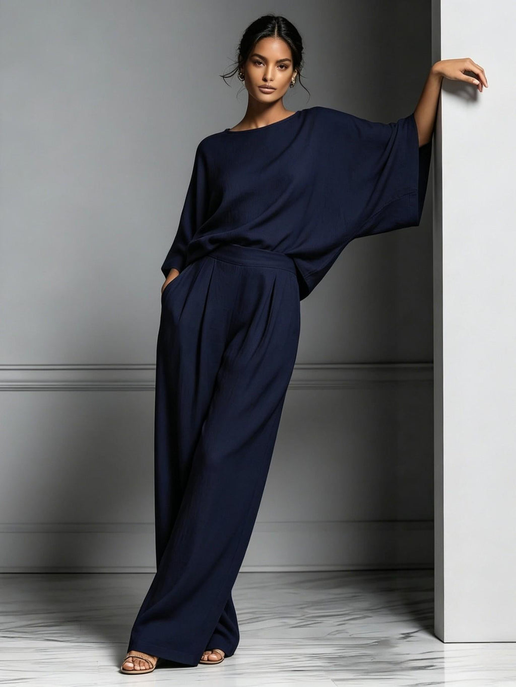 Women's Summer Fashion Elegant Bell Sleeve Set