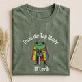 Twas the Tap Water Funny Frog LGBTQ Pride T-shirt