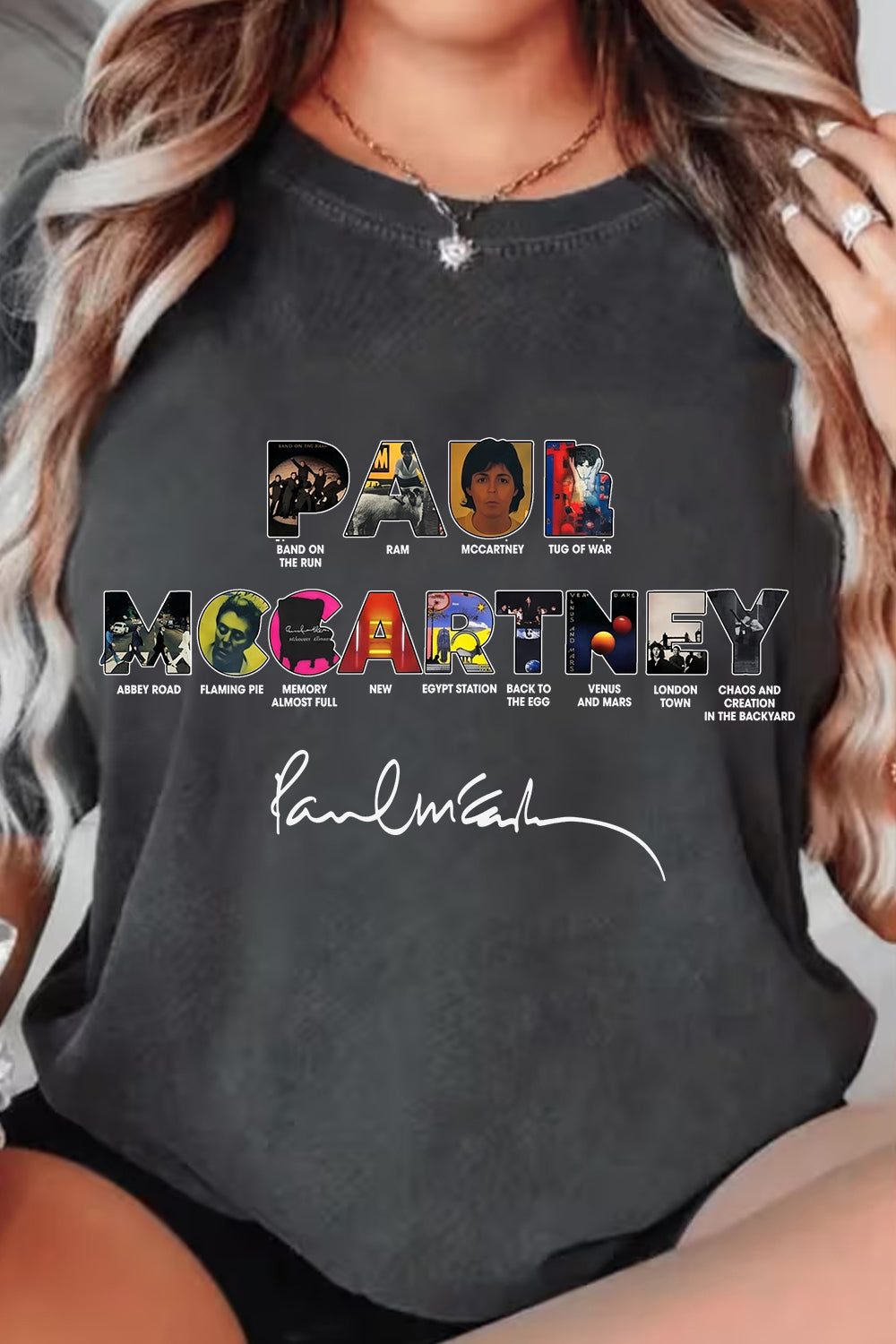 Paul Mccartney Women Tee