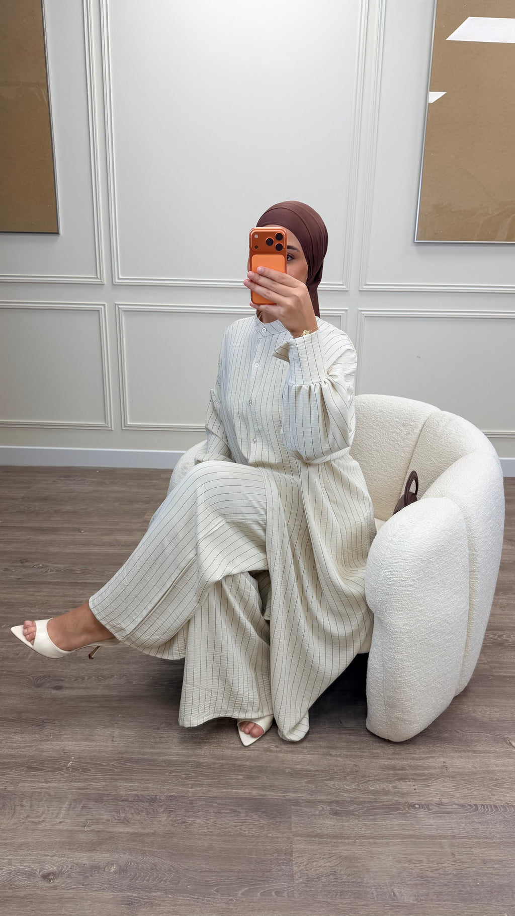 Ensemble Pantalon à RAYURE SANTORINI
