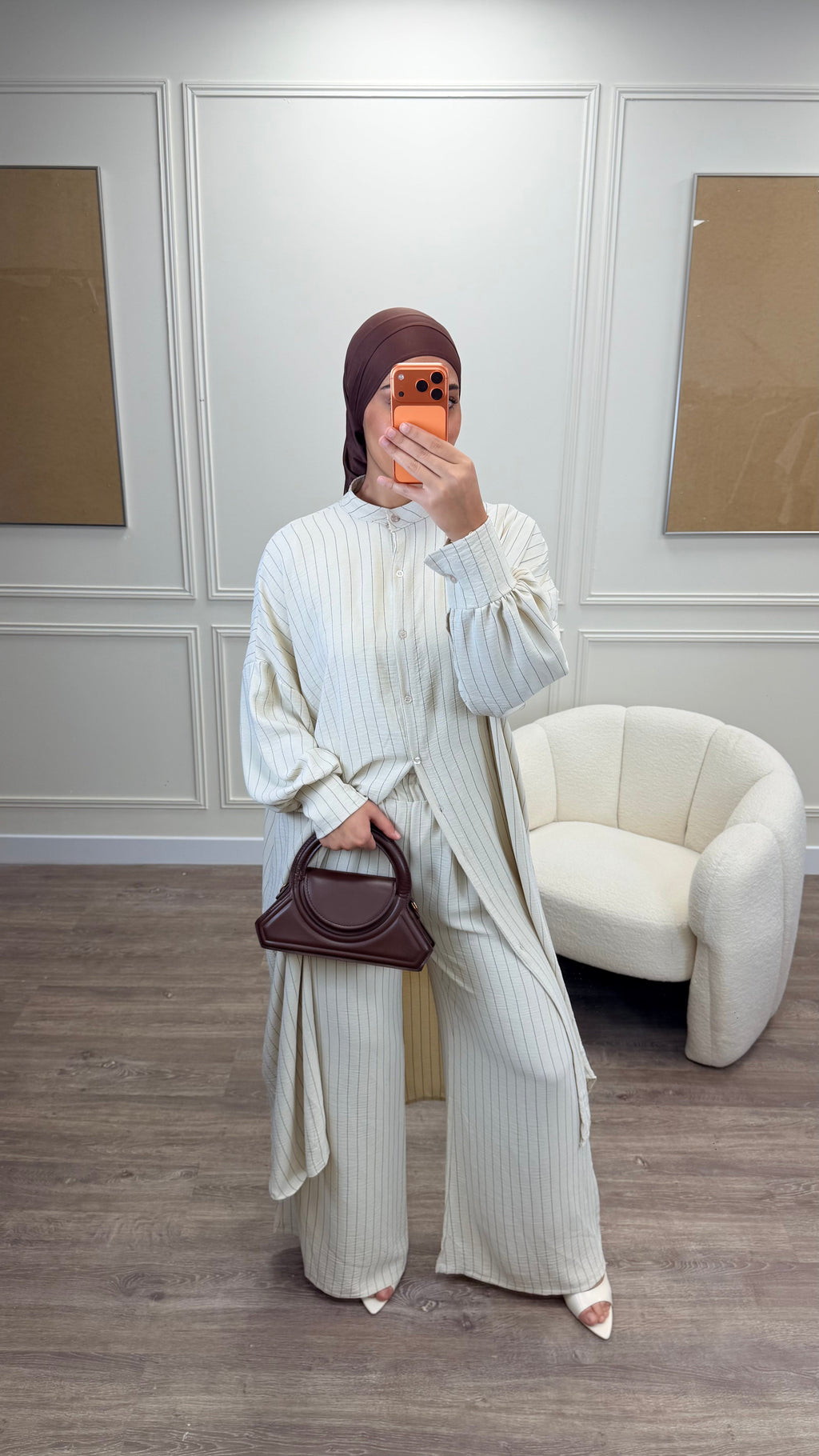 Ensemble Pantalon à RAYURE SANTORINI