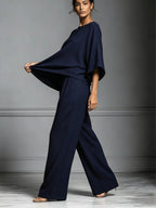 Women's Summer Fashion Elegant Bell Sleeve Set