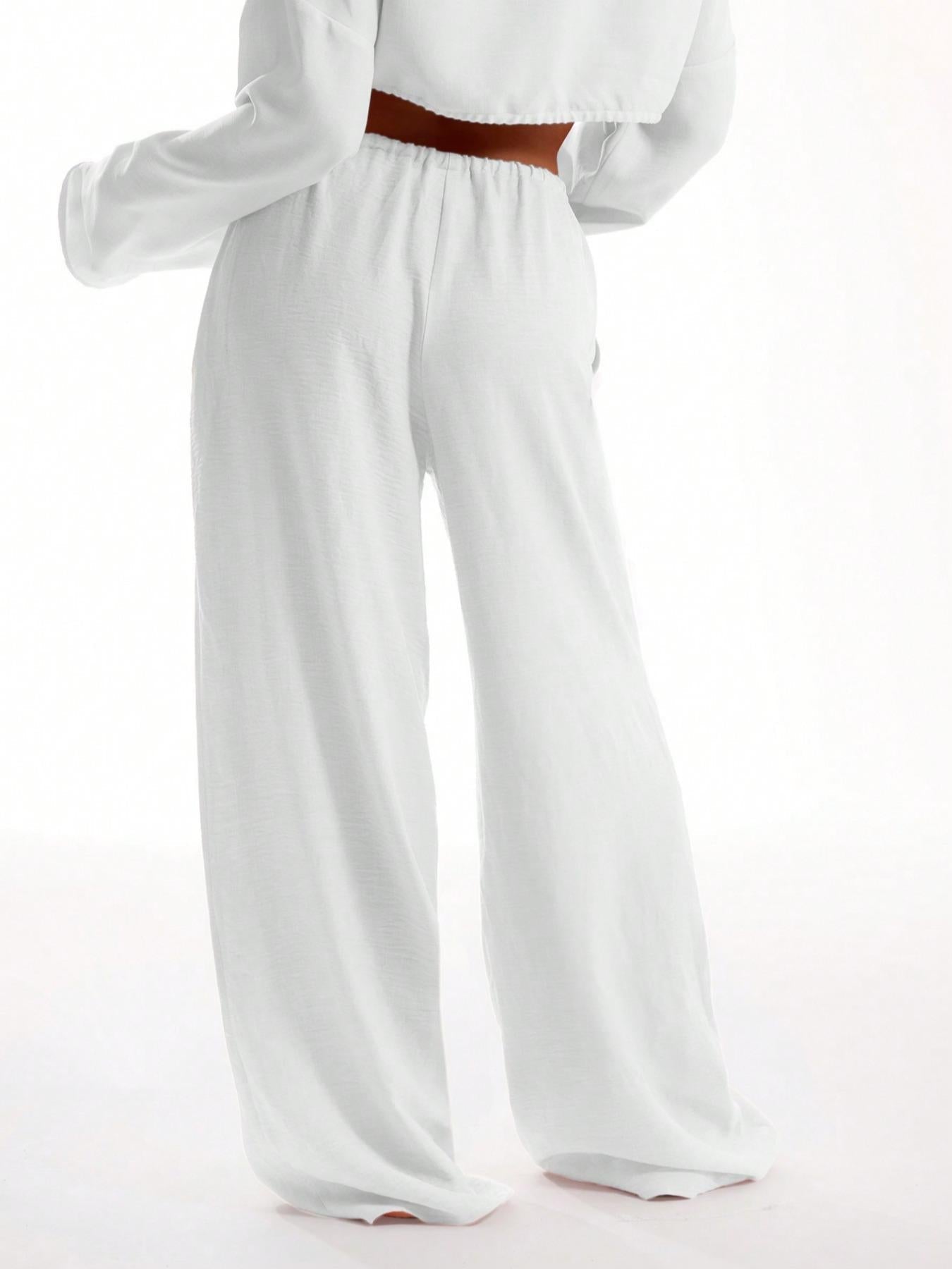 Women's Solid Pocket Pants