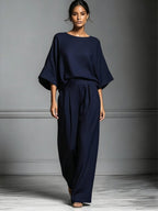 Women's Summer Fashion Elegant Bell Sleeve Set