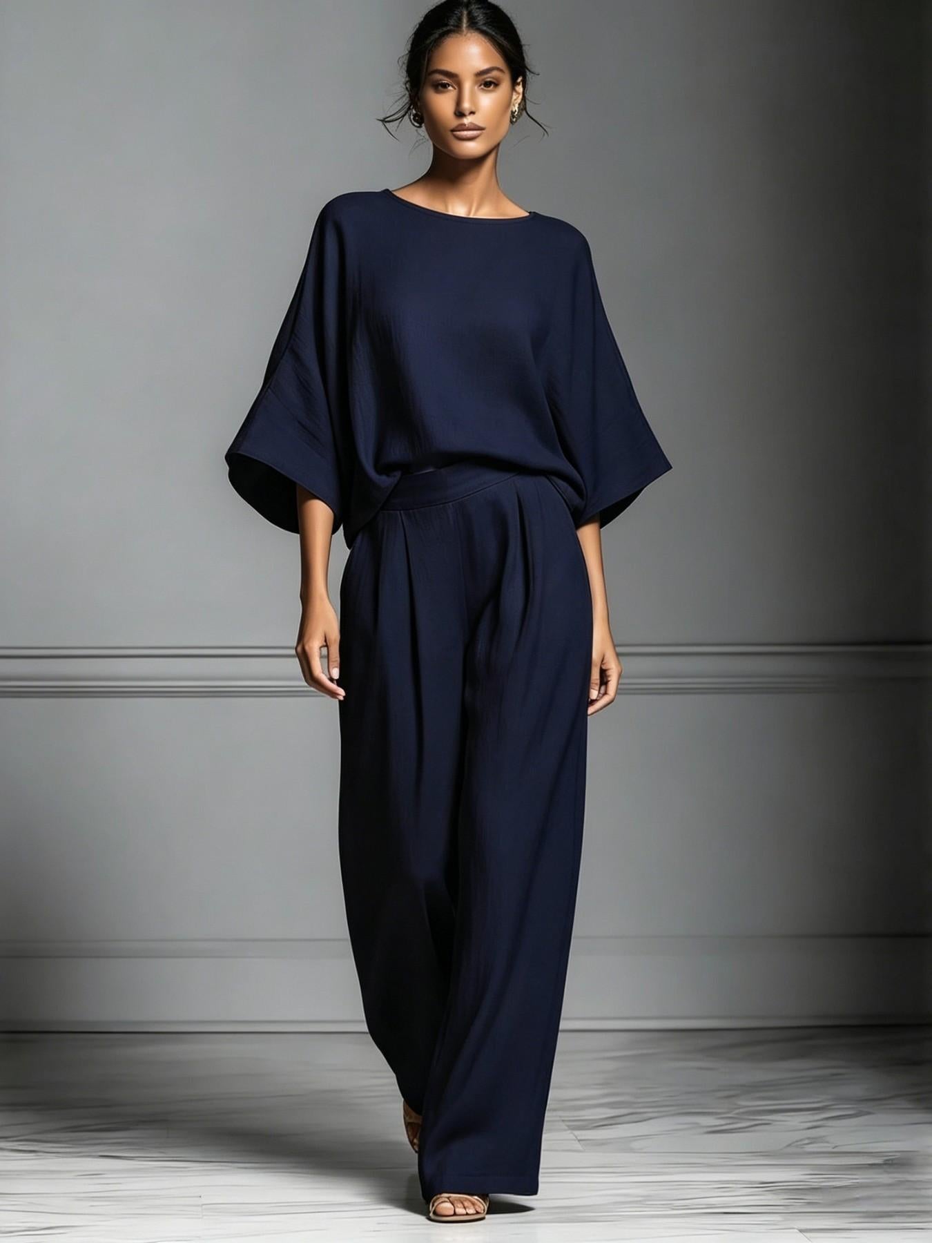 Women's Summer Fashion Elegant Bell Sleeve Set
