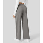 High Waisted Pocket Straight Leg Work Pants, Business Casual Outfits for Women, Women's Sports & Outdoor Clothing