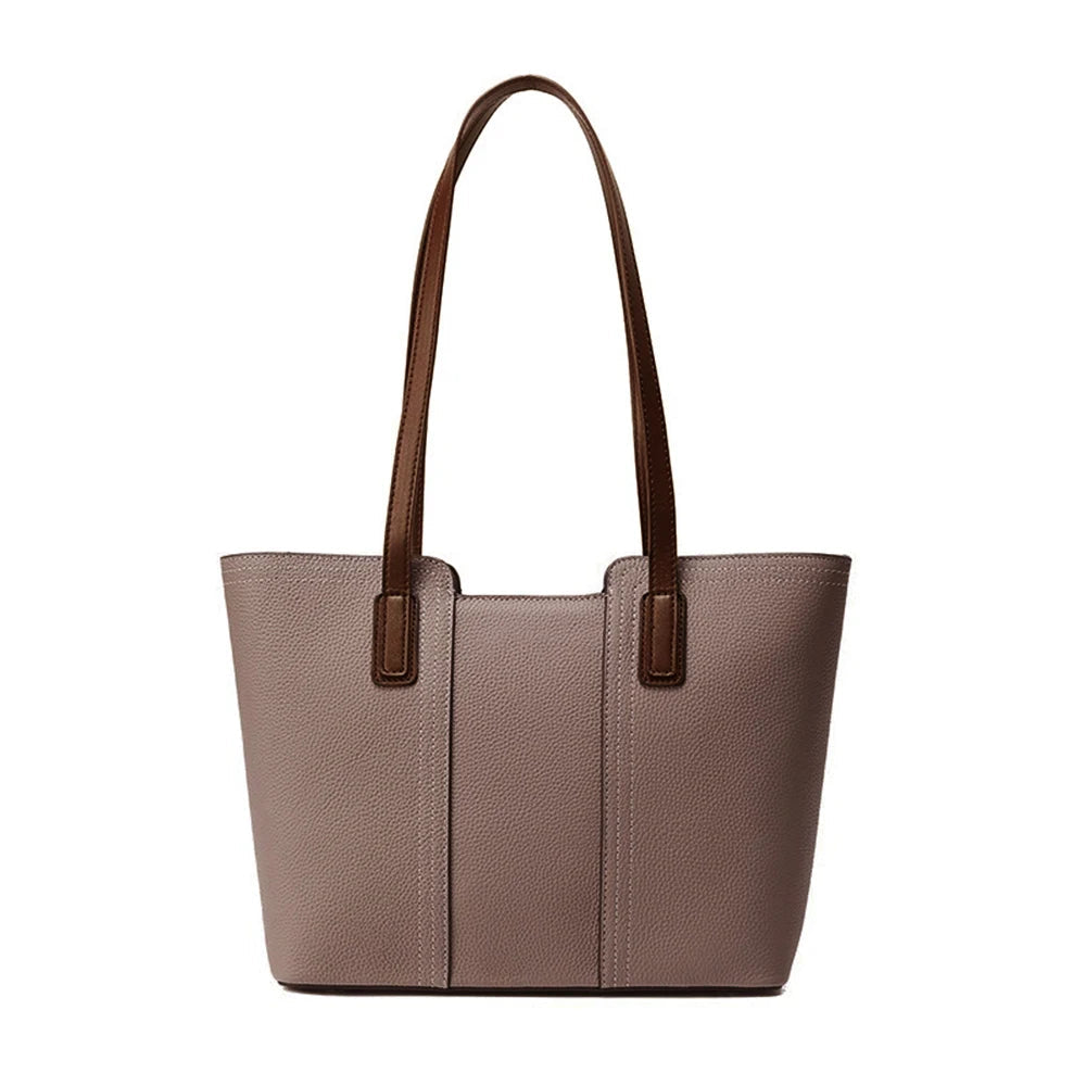 Genuine Leather Work Tote Bag for Women Classic Large