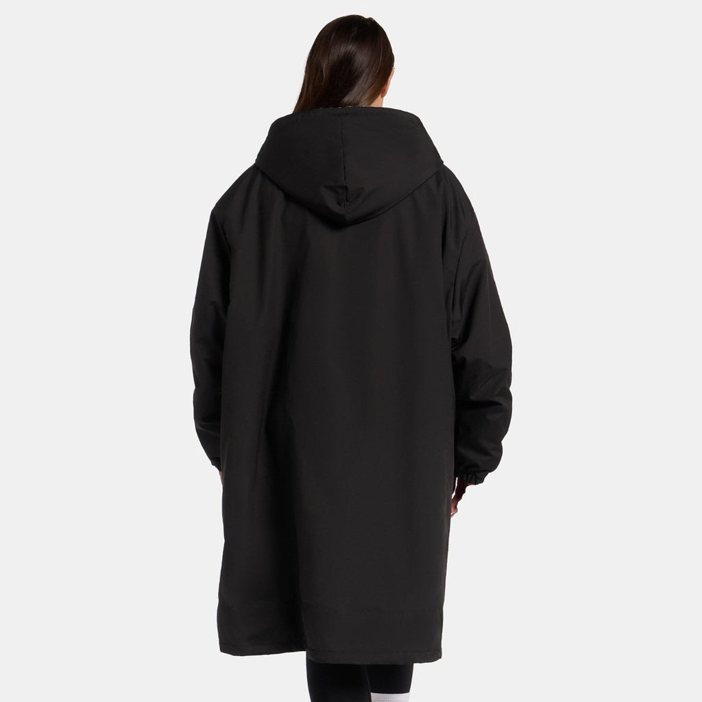Drying Robe Waterproof Wind Resistant Changing Robe Soft Sherpa Fleece Lined Oversized Hooded Long Sleeve Coat Jacket for Kids Adults Men Women Surfing Beach Swimming Keep Dry