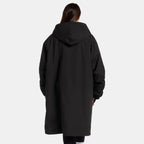 Drying Robe Waterproof Wind Resistant Changing Robe Soft Sherpa Fleece Lined Oversized Hooded Long Sleeve Coat Jacket for Kids Adults Men Women Surfing Beach Swimming Keep Dry