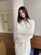 Women's Double-Sided Fleece Robe