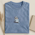 Embroidered Bird Nerd T-shirt