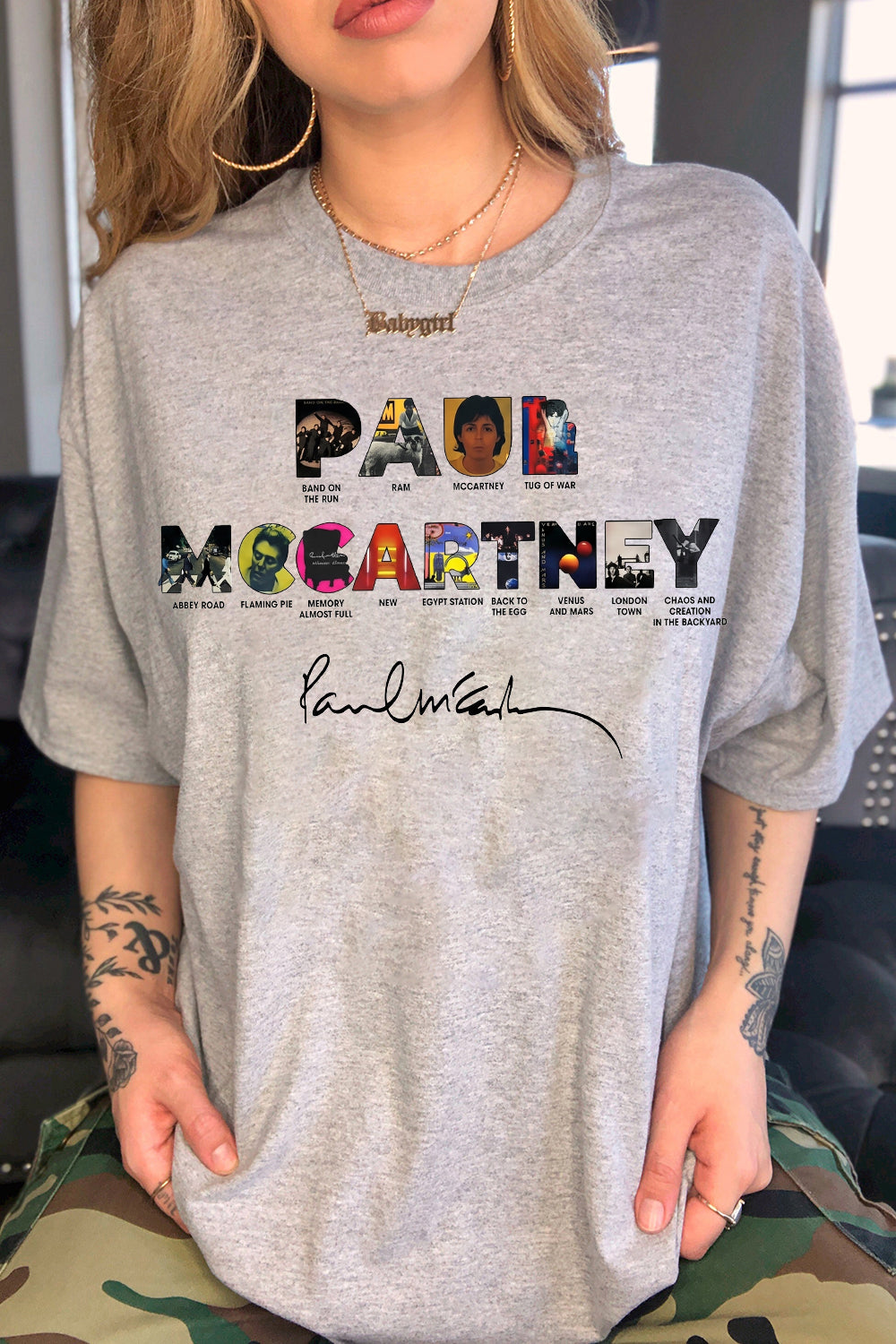 Paul Mccartney Women Tee