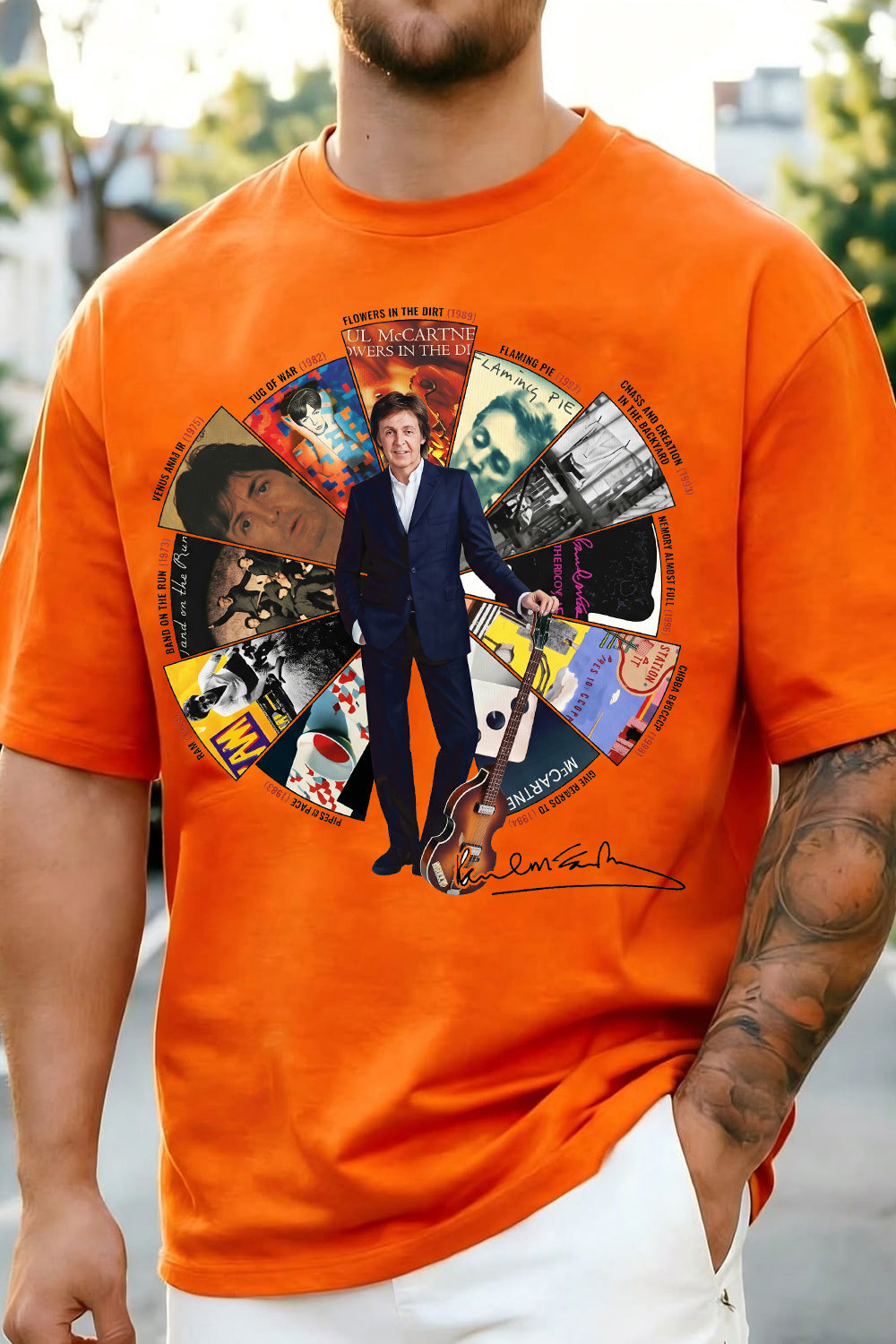 Paul McCartney Not Just Album Tee For Men