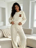 Women's Fall Winter Pajama Set