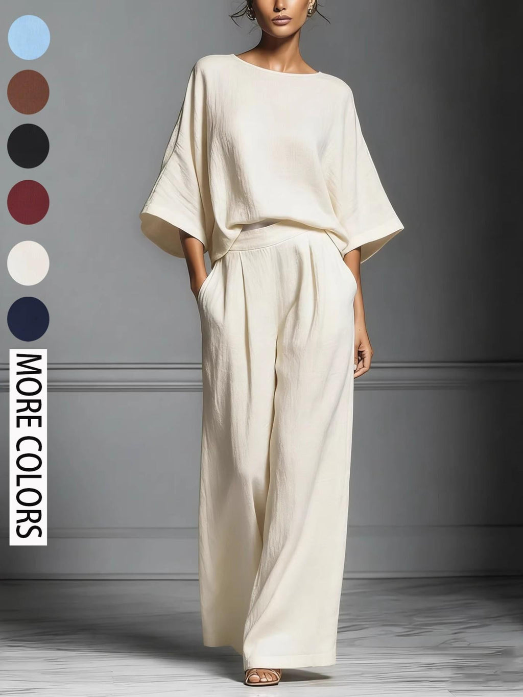 Women's Summer Fashion Elegant Bell Sleeve Set