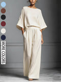 Women's Summer Fashion Elegant Bell Sleeve Set