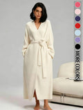 Women's Double-Sided Fleece Robe