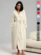 Women's Double-Sided Fleece Robe