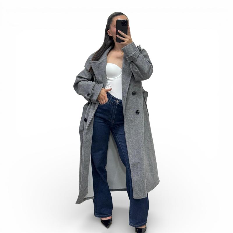 Trench long oversize