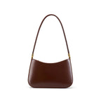 Red Leather Bag French Shoulder Handbag
