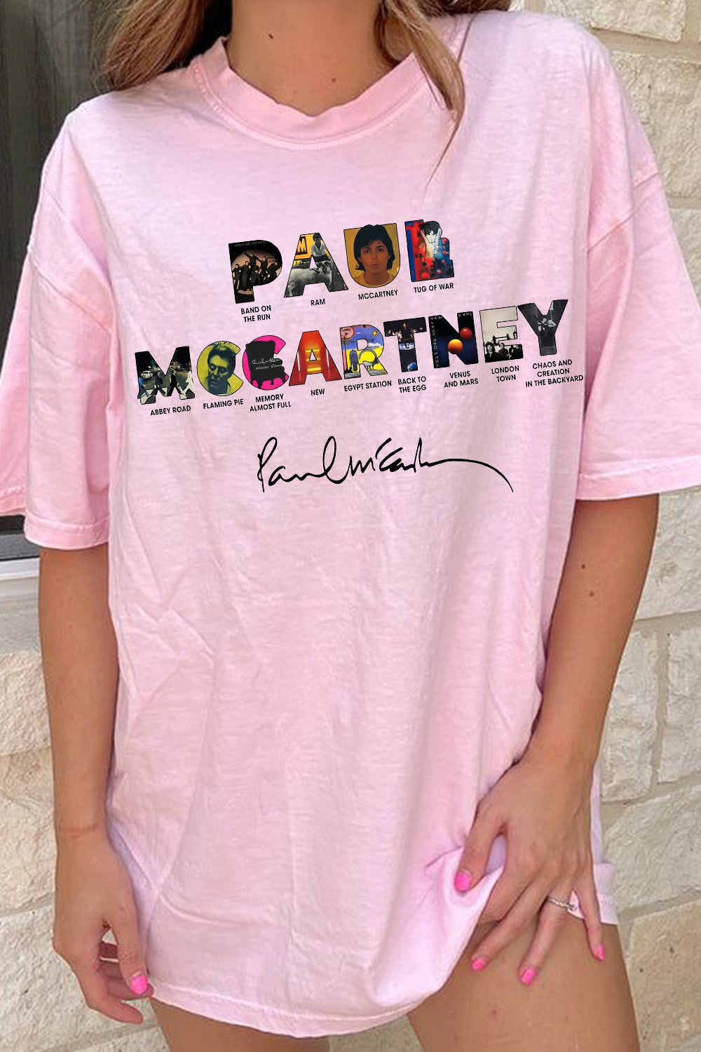 Paul Mccartney Women Tee
