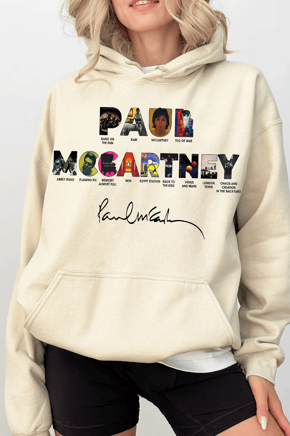 Paul Mccartney Women Hoodie