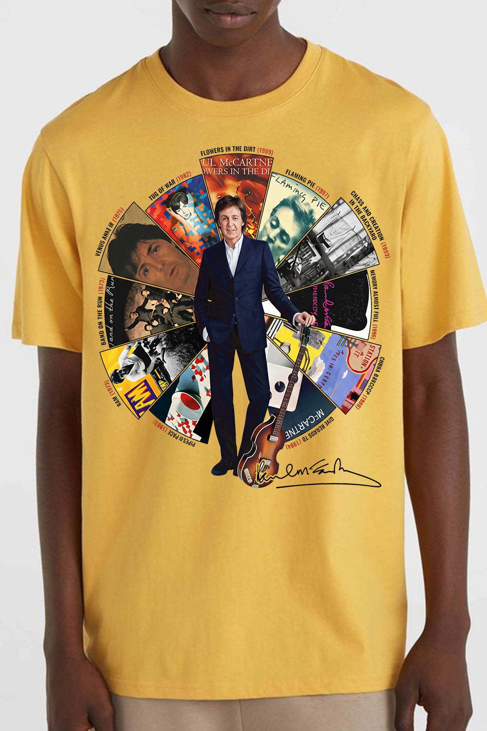 Paul McCartney Not Just Album Tee For Men