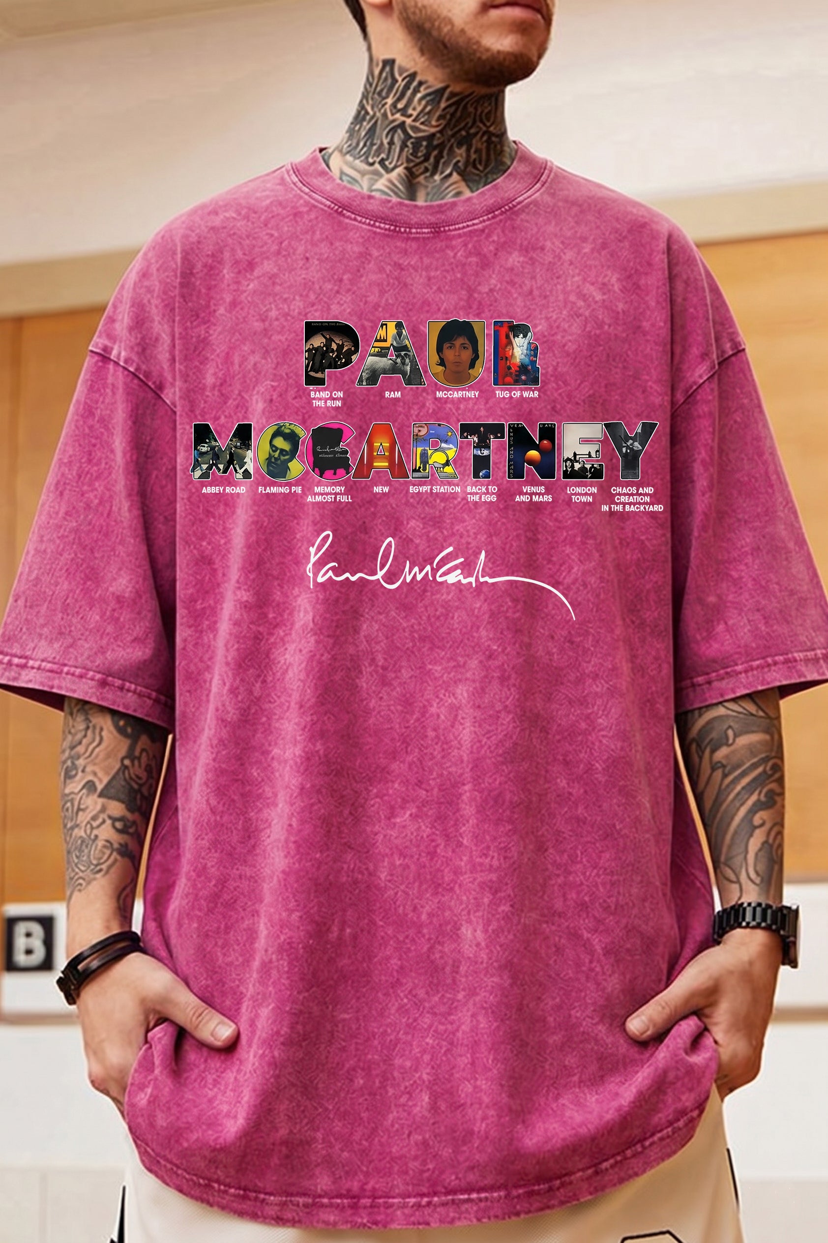 Paul Mccartney Washed Cotton Tee